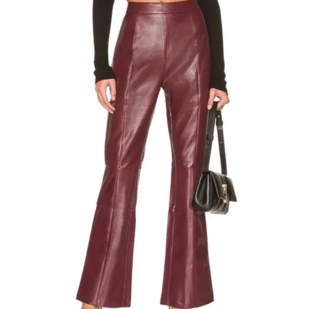 Superdown Marisol Flare Pants in Oxblood